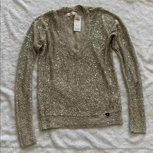 Sequined sweater